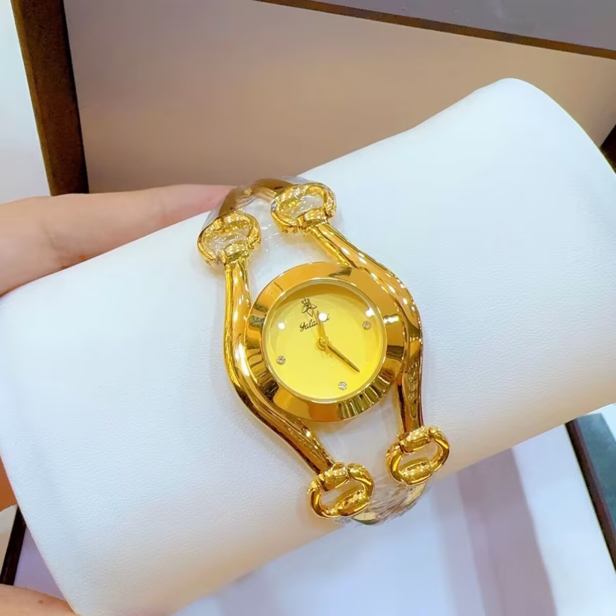 Jewelry For Watches - ساعة فرنسية جديدة مطلية بالذهب عيار