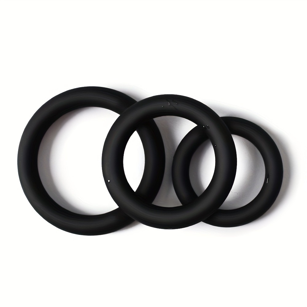 Couple Ring Set - مجموعة من 3 حلقات سيليكون للقضيب