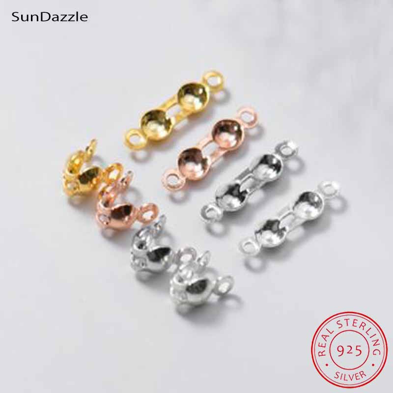 Charm Bracelet Beads - 4 قطع مشابك خرز طرفية من