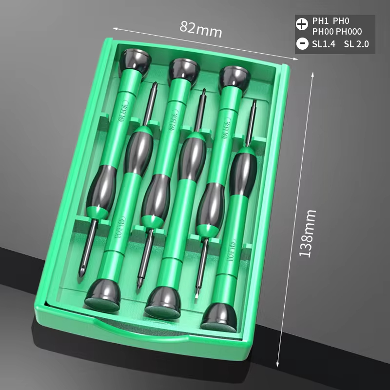 Watch Repair Tool Kit - مجموعة مفكات دقيقة 6 في 1