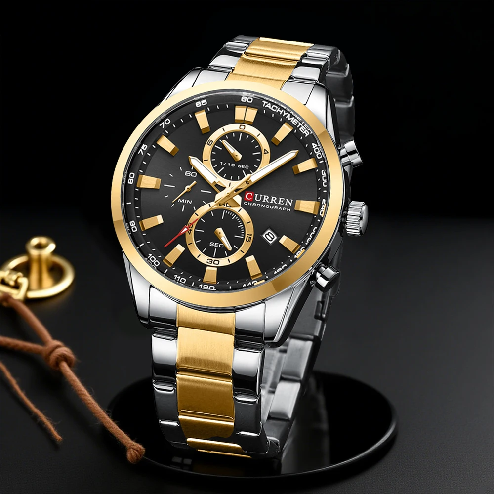Jewelry For Watches - CURREN ساعات كوارتز كرونو رياضية كاجوال