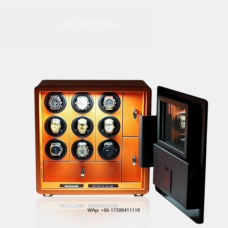 Jewelry Box With Watches - صندوق آمن ذكي لتدوير الساعات، صندوق