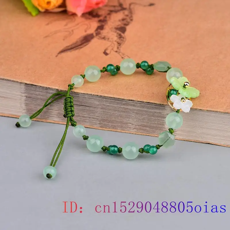 الأخضر اليشم زهرة سوار للرجال  - مراجعة Charm Bracelet Beads وسعره