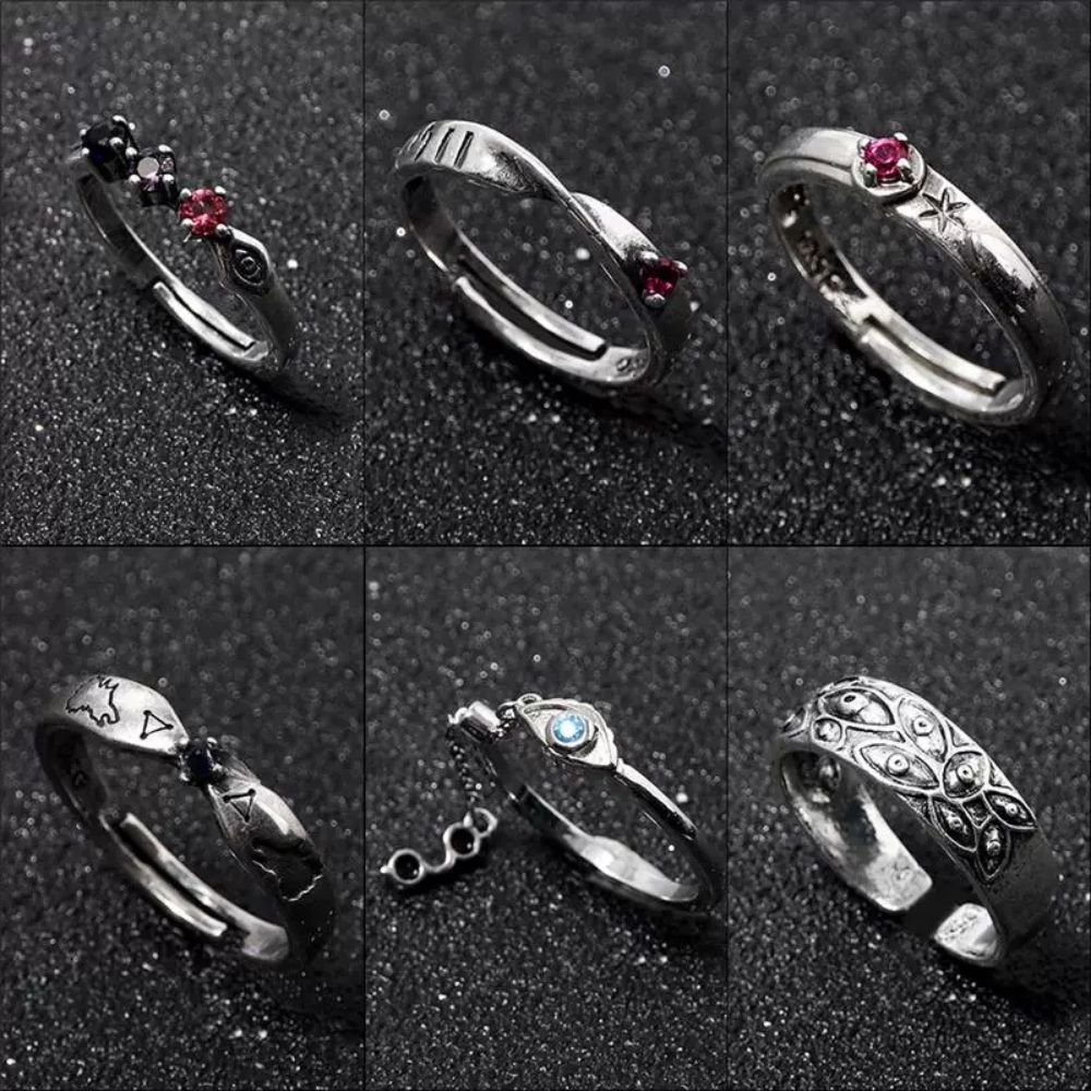 خواتم أنمي JJK يوتا أوكوتسو لل - مراجعة Couple Ring Set وسعره