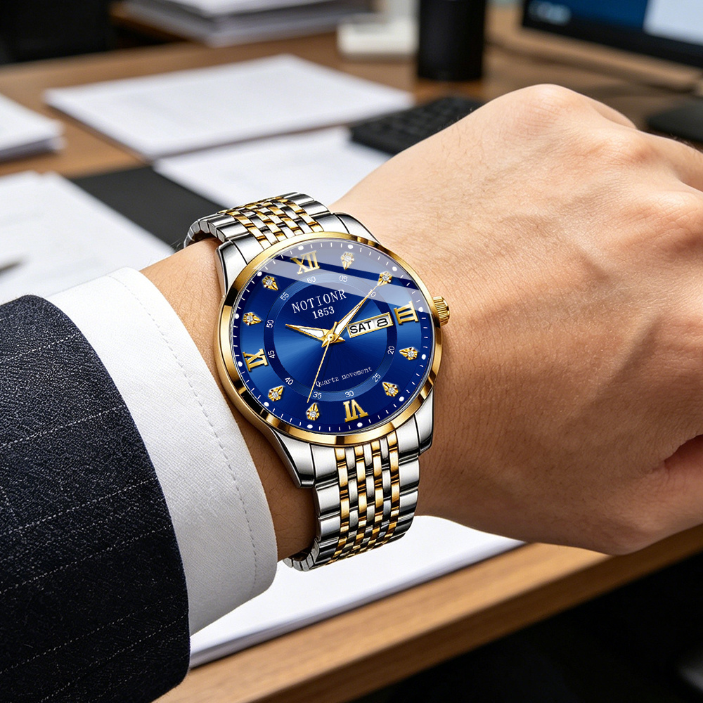 ساعة رجالية متعددة الوظائف بتص - مراجعة Watch Display Box وسعره