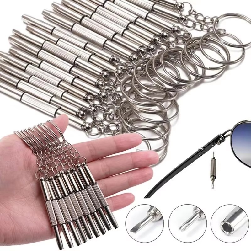 طقم مفكات نظارات وساعات 2-12 ق - مراجعة Watch Repair Tool Kit وسعره