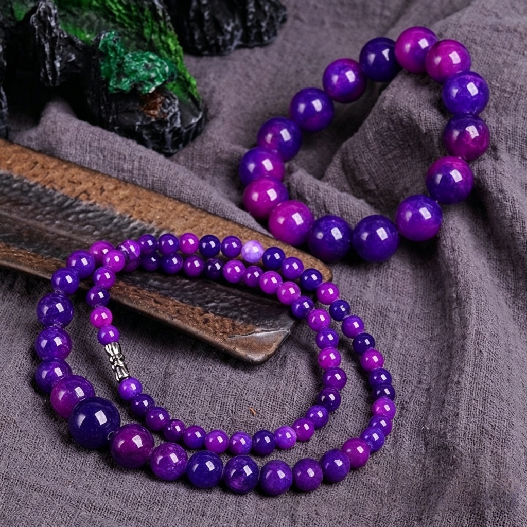 سوار وقلادة من الخرز الطبيعي ا - مراجعة Charm Bracelet Beads وسعره