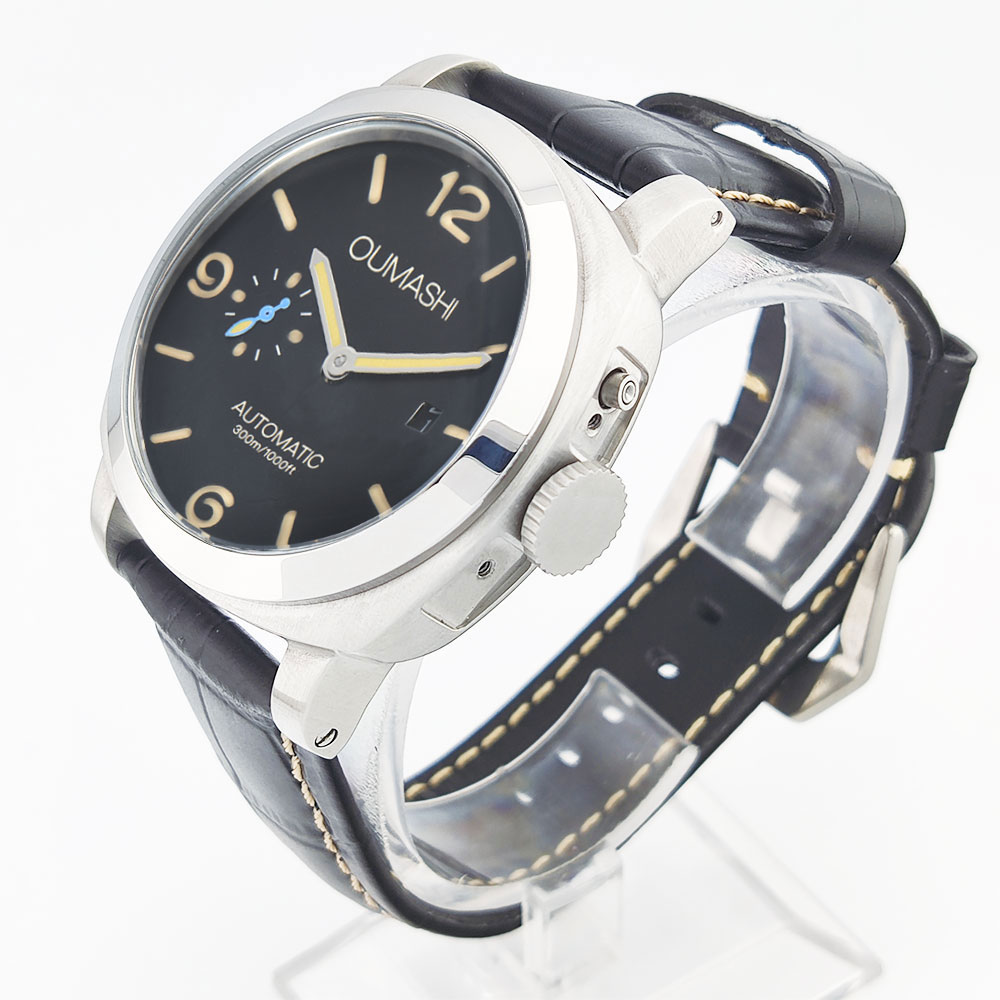 ساعة رجالية 44 ملم بحركة سيجل  - مراجعة Jewelry For Watches وسعره