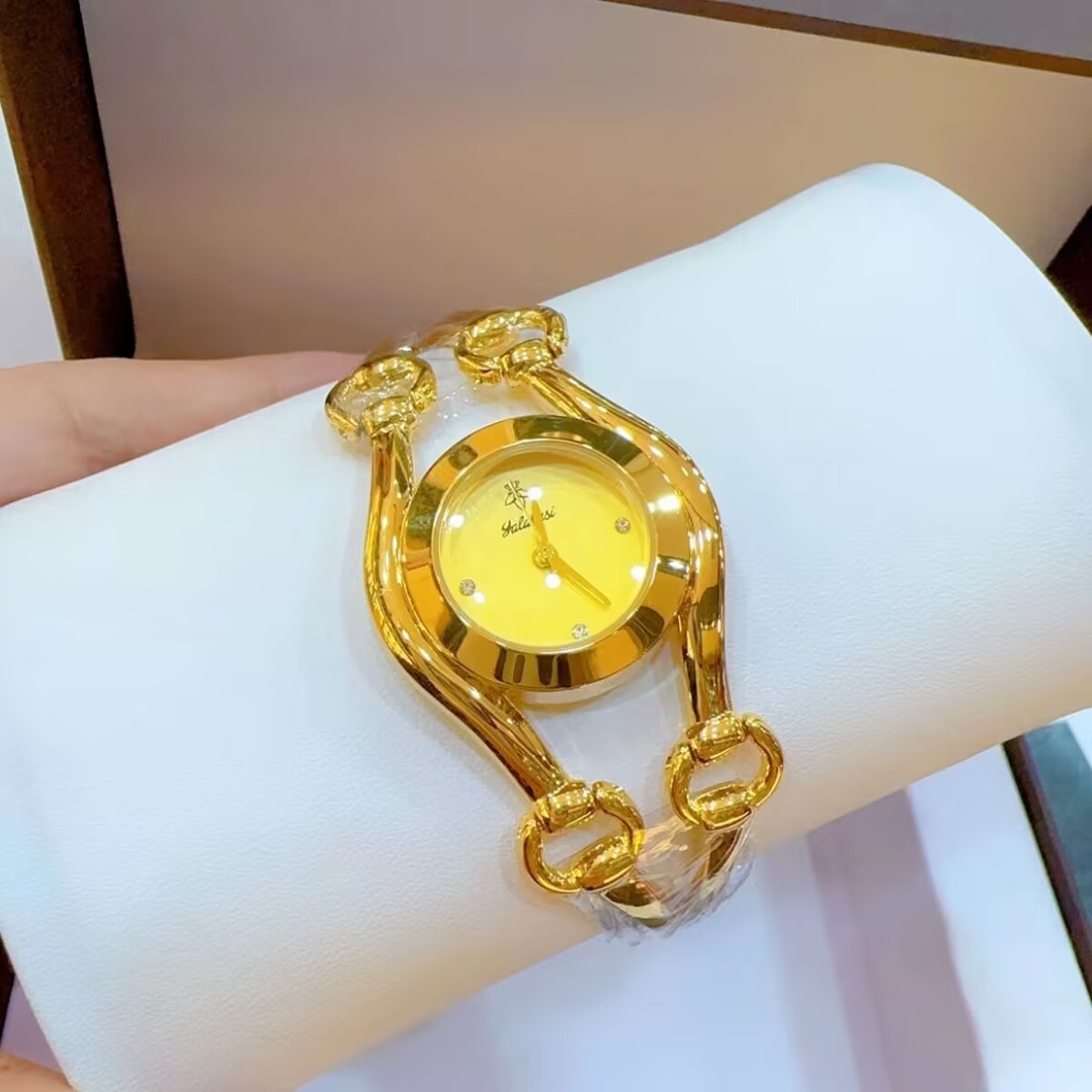 ساعة فرنسية جديدة مطلية بالذهب - مراجعة Jewelry For Watches وسعره