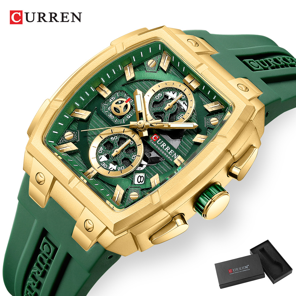 ساعة CURREN الفاخرة للرجال، سا - مراجعة Jewelry For Watches وسعره