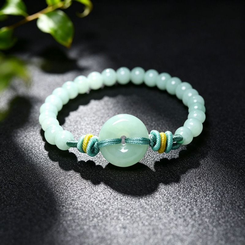 سوار خرز من الزمرد الطبيعي الأ - مراجعة Charm Bracelet Beads وسعره