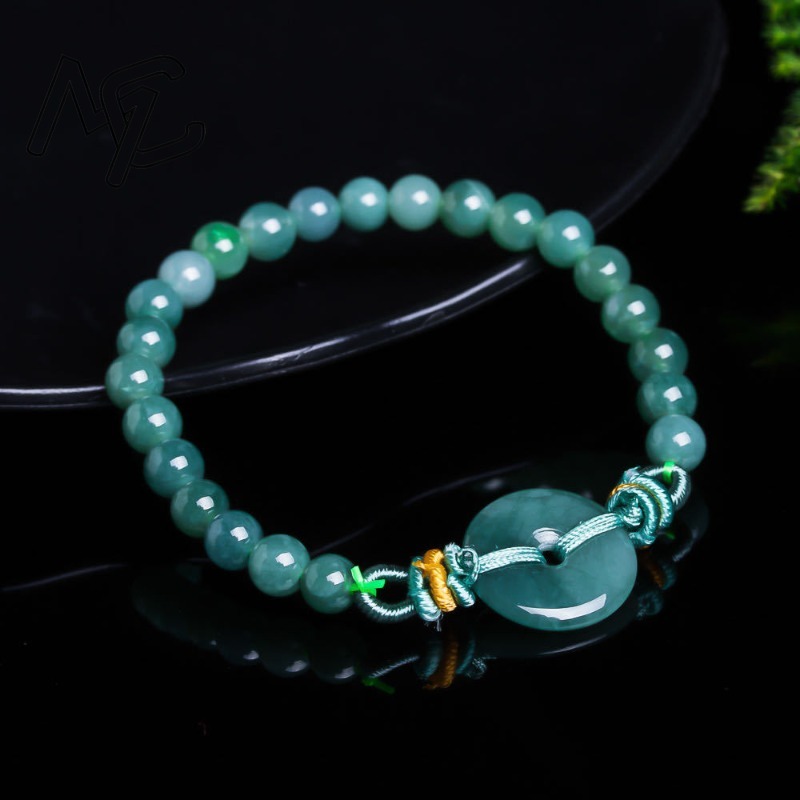سوار خرز من الزمرد الطبيعي الأ - مراجعة Charm Bracelet Beads وسعره