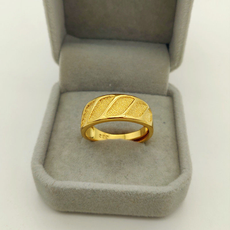 خاتم رجالي ونسائي مطلي بشكل نق - مراجعة Couple Ring Set وسعره
