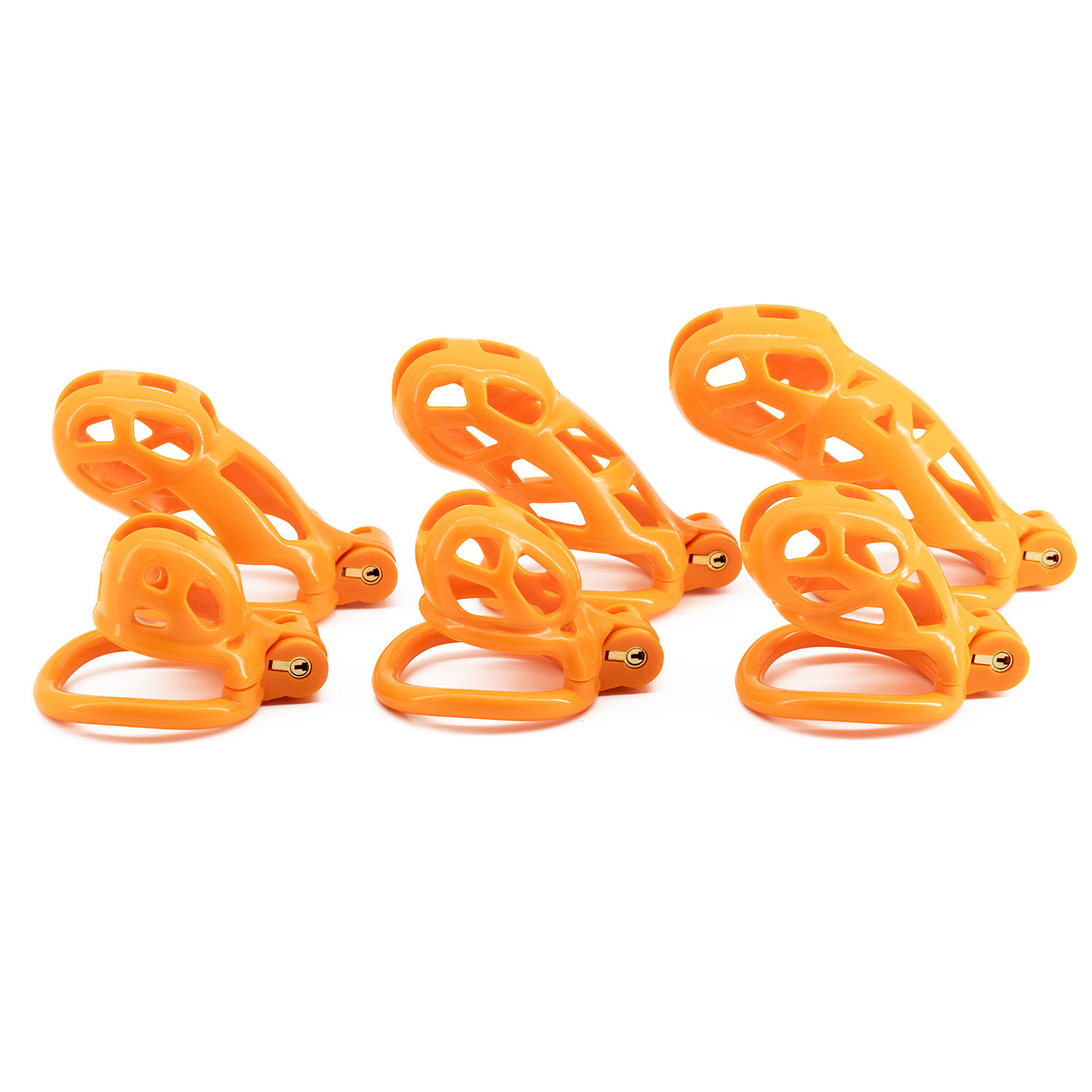 6 أحجام CB النايلون العفة قفص  - مراجعة Couple Ring Set وسعره