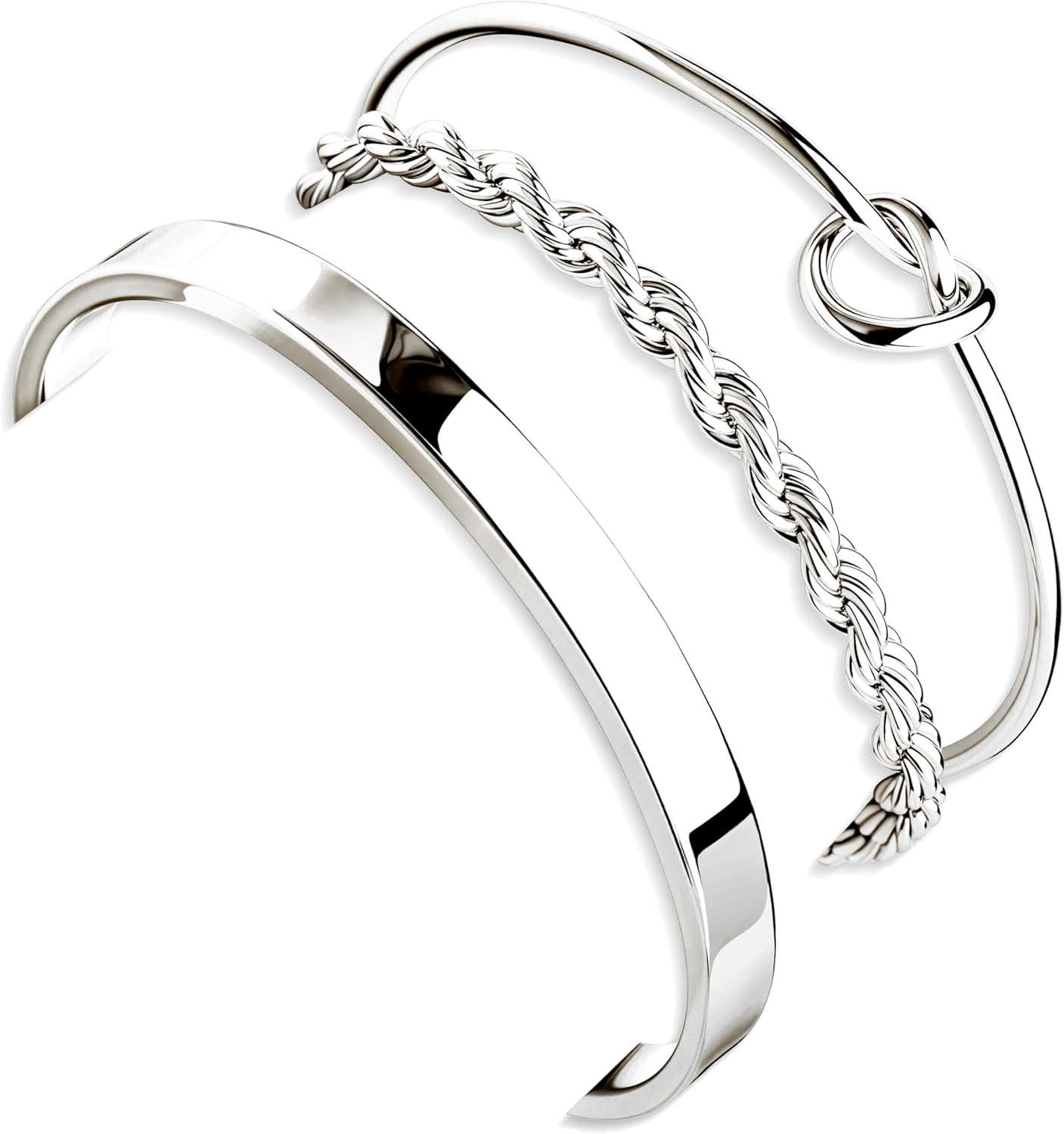 أساور فضة استرلينية عيار 925 ل - مراجعة Jewelry Essentials Watches وسعره