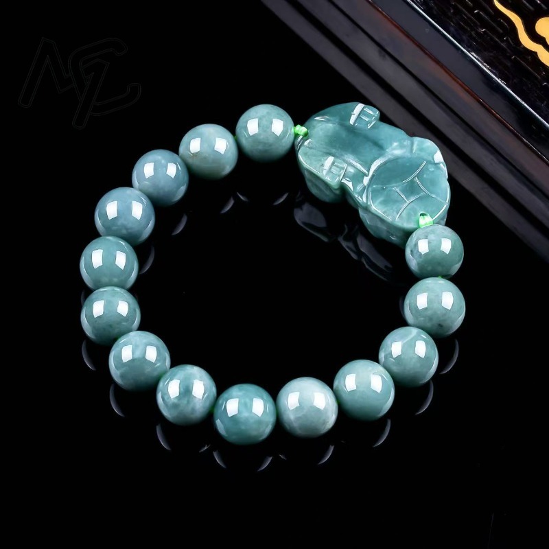 سوار خرز دائري من الزمرد الطبي - مراجعة Charm Bracelet Beads وسعره