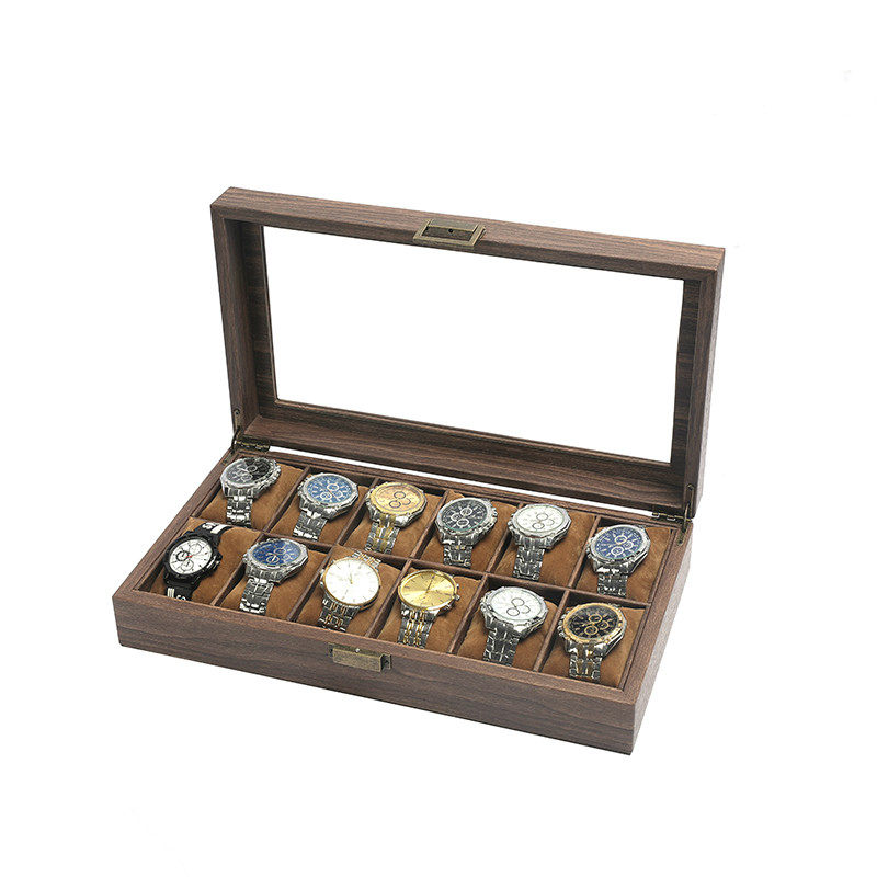 صندوق تخزين ساعات جلدي أوروبي، - مراجعة Watch Display Box وسعره