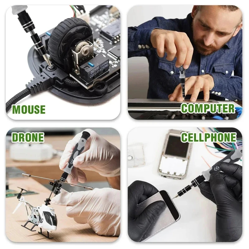 مجموعة مفكات مغناطيسية محمولة  - مراجعة Watch Repair Tool Kit وسعره