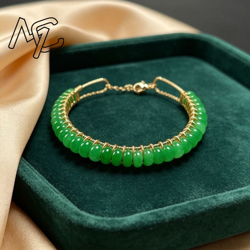 أساور خرز الميزان من اليشم الأ - مراجعة Charm Bracelet Beads وسعره