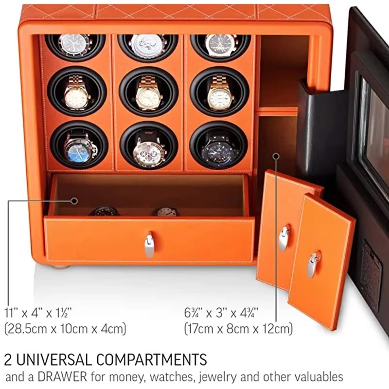 صندوق آمن ذكي لتدوير الساعات،  - مراجعة Jewelry Box With Watches وسعره