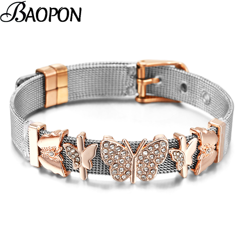 أساور شبكية من الفولاذ المقاوم - مراجعة Best Jewelry Watches Women وسعره