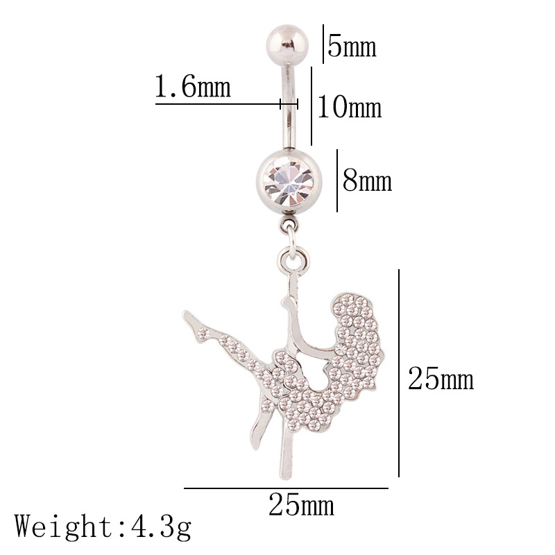 حلقة سرة البطن من الفولاذ المق - مراجعة Nick'S Jewelry & Watches Reviews وسعره