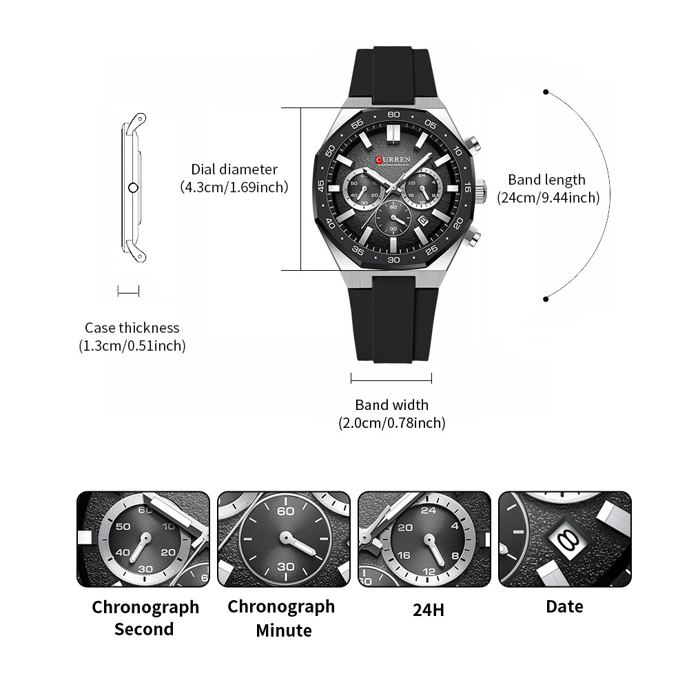 ساعة يد رياضية رجالية عصرية من - مراجعة Jewelry For Watches وسعره