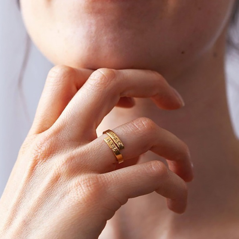 الفولاذ المقاوم للصدأ يؤرخ خات - مراجعة Couple Ring Set وسعره