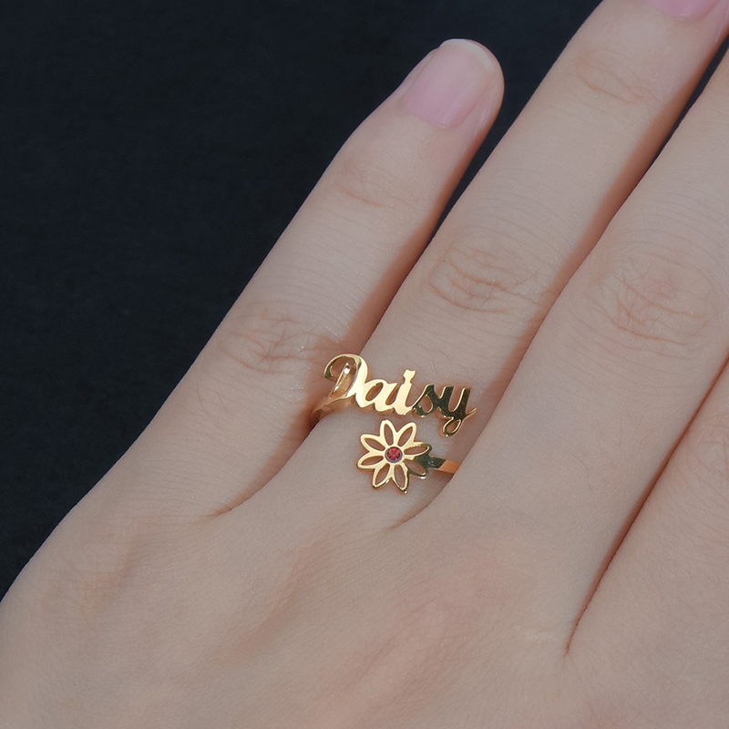 36 نمط مخصص اسم خاتم للرجال ال - مراجعة Couple Ring Set وسعره