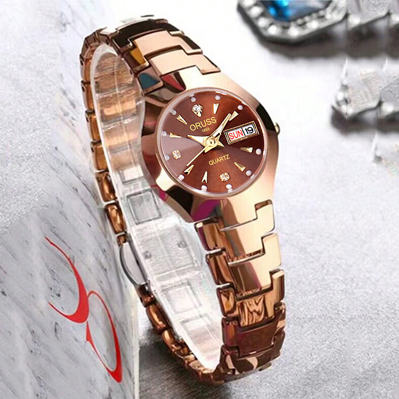 ساعة ORUSS للسيدات ذات علامة ت - مراجعة High Jewelry Watches وسعره