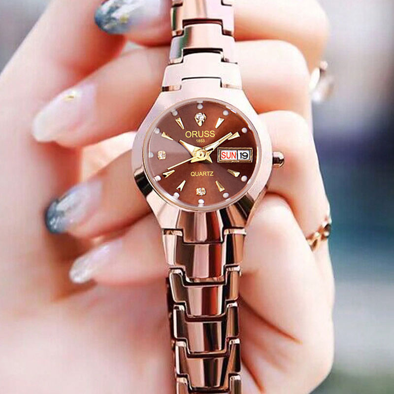 ساعة ORUSS للسيدات ذات علامة ت - مراجعة High Jewelry Watches وسعره
