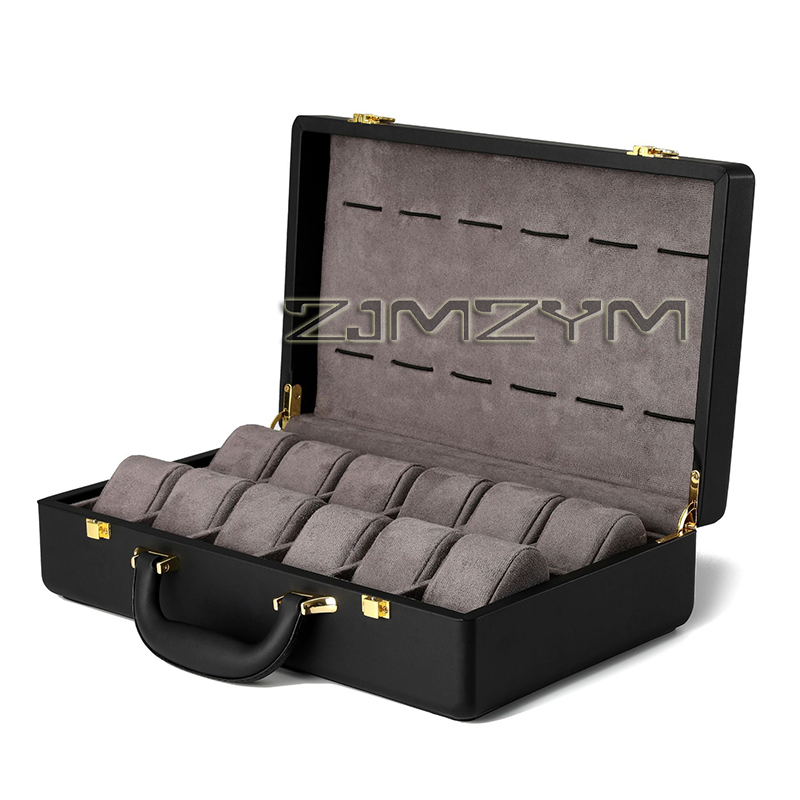 صندوق ساعات بـ 12 فتحة، حقيبة  - مراجعة Watch Display Box وسعره