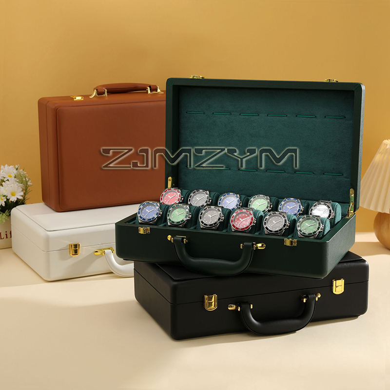 صندوق ساعات بـ 12 فتحة، حقيبة  - مراجعة Watch Display Box وسعره