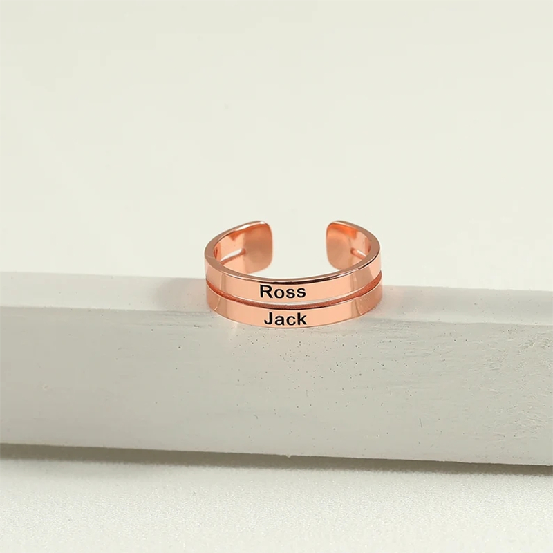 شخصية الفولاذ المقاوم للصدأ نق - مراجعة Couple Ring Set وسعره